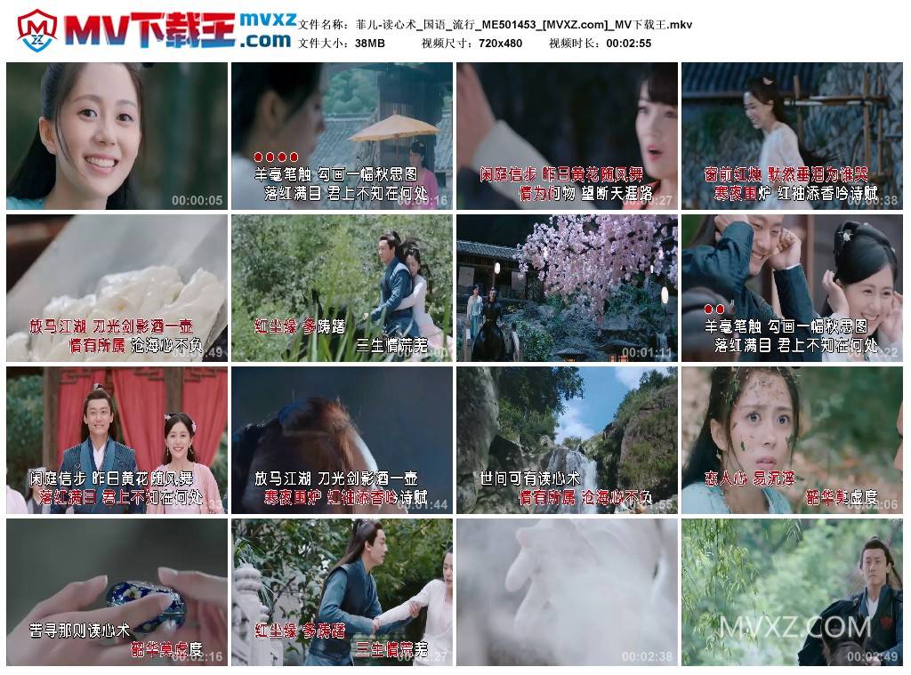 菲儿-读心术_国语_流行_ME501453